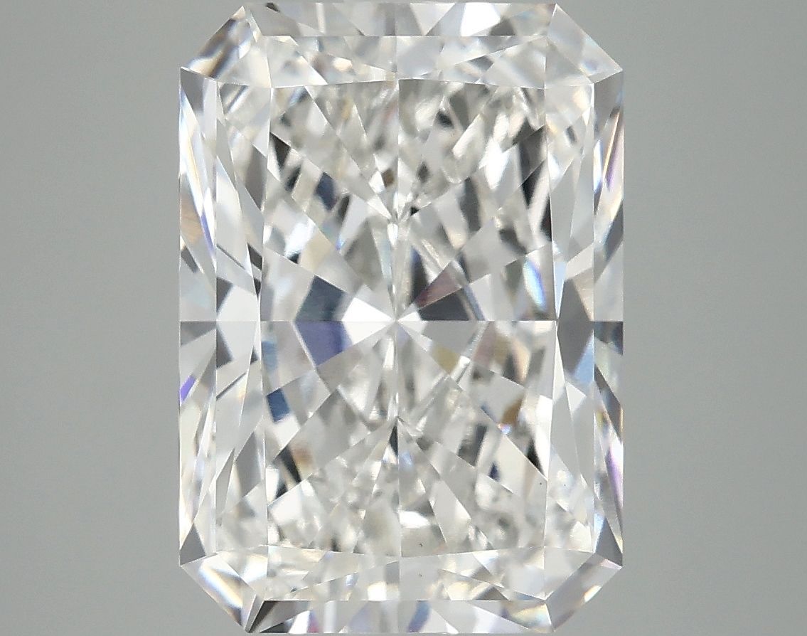 Lab-Grown Radiant Diamond - 6.07 Carats, F Color, VS1 Clarity - Certified by IGI - Report Number: LG691588554