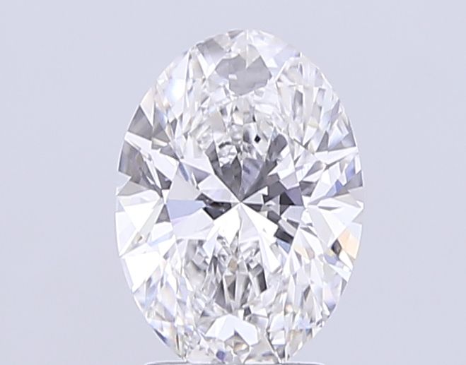 Lab-Grown Oval Diamond - 3.5 Carats, F Color, VVS2 Clarity - Certified by IGI - Report Number: LG712587777