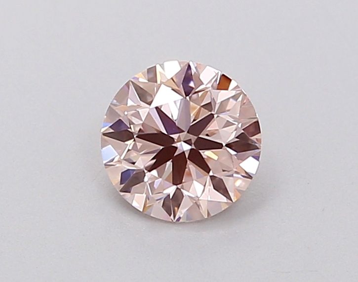 Lab-Grown Round Diamond - 0.44 Carats, Fancy Intense Pink Color, VS1 Clarity - Certified by IGI - Report Number: LG628426902