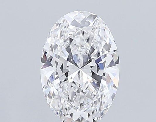 Lab-Grown Oval Diamond - 3.54 Carats, E Color, VVS2 Clarity - Certified by GIA - Report Number: 1508713804