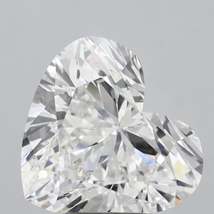 Lab-Grown Heart Diamond - 3.05 Carats, E Color, VS1 Clarity - Certified by IGI - Report Number: LG711530651