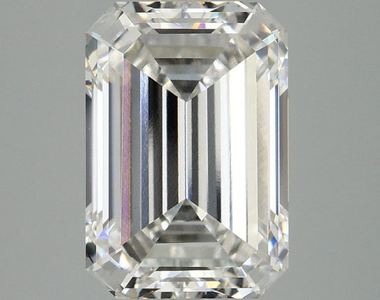Lab-Grown Emerald Diamond - 4.01 Carats, F Color, VVS2 Clarity - Certified by IGI - Report Number: LG677501454