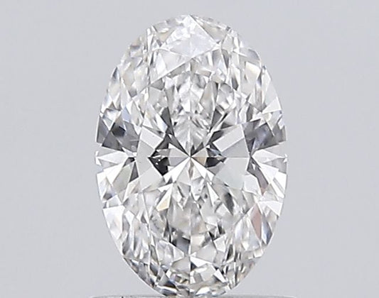 Lab-Grown Oval Diamond - 1.01 Carats, F Color, VS2 Clarity - Certified by IGI - Report Number: LG687594709