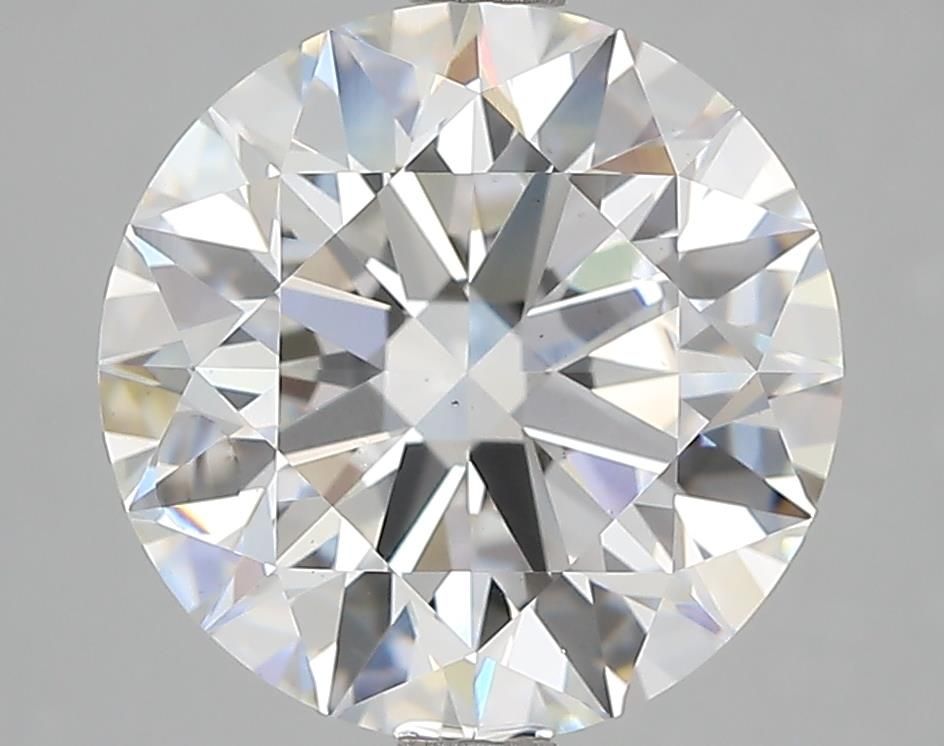 Lab-Grown Round Diamond - 4.52 Carats, F Color, VS2 Clarity - Certified by IGI - Report Number: LG636477787