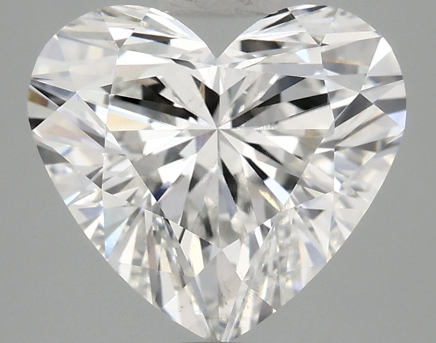 Lab-Grown Heart Diamond - 3.95 Carats, E Color, VS2 Clarity - Certified by IGI - Report Number: LG710577681