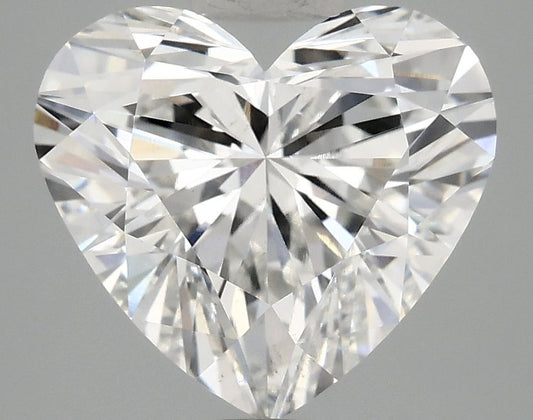 Lab-Grown Heart Diamond - 3.95 Carats, E Color, VS2 Clarity - Certified by IGI - Report Number: LG710577681