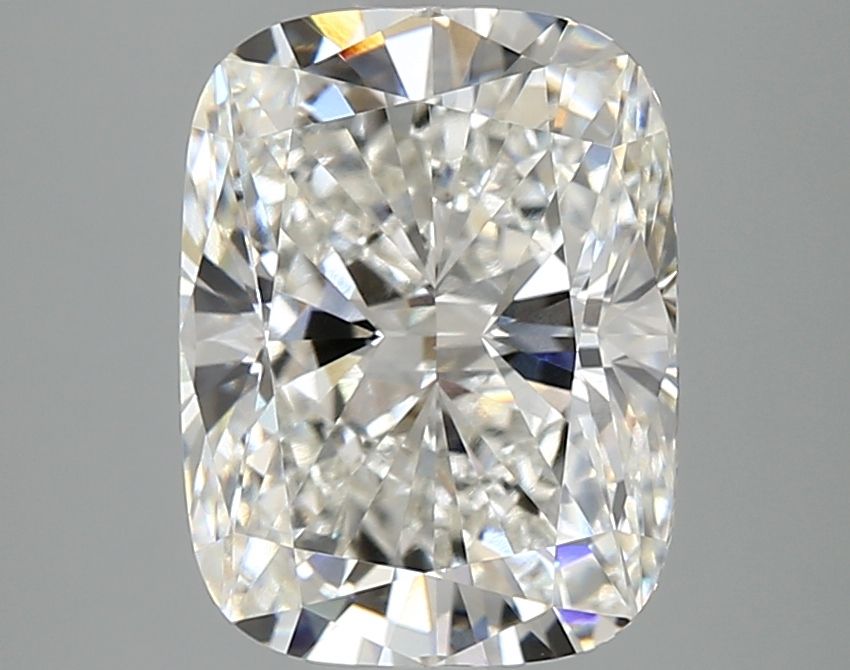 Lab-Grown Cushion Diamond - 4.06 Carats, F Color, VVS2 Clarity - Certified by IGI - Report Number: LG648409839