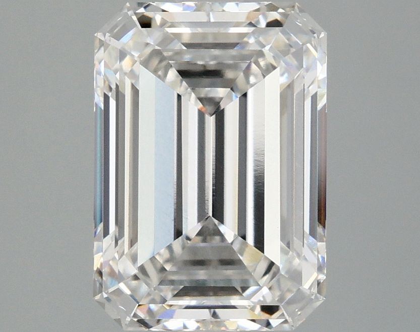 Lab-Grown Emerald Diamond - 2.96 Carats, F Color, VVS2 Clarity - Certified by IGI - Report Number: LG668448931