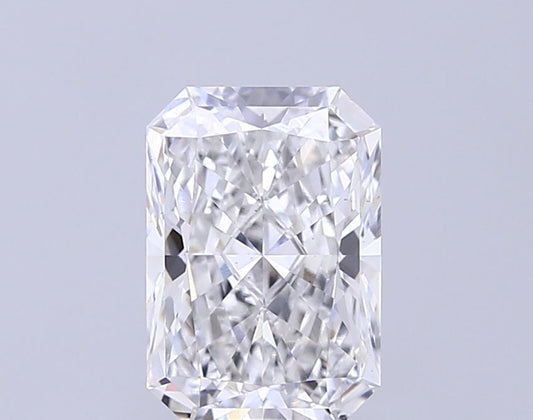 Lab-Grown Radiant Diamond - 2.59 Carats, F Color, VS2 Clarity - Certified by IGI - Report Number: LG673421389