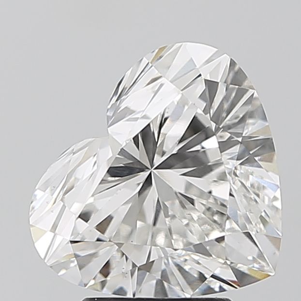 Lab-Grown Heart Diamond - 3.03 Carats, F Color, VS1 Clarity - Certified by IGI - Report Number: LG687594203