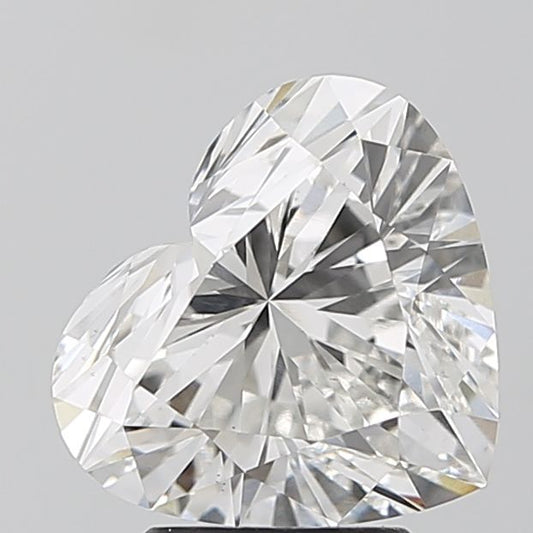 Lab-Grown Heart Diamond - 3.03 Carats, F Color, VS1 Clarity - Certified by IGI - Report Number: LG687594203
