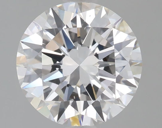 Lab-Grown Round Diamond - 1.99 Carats, E Color, VS2 Clarity - Certified by IGI - Report Number: LG689530315