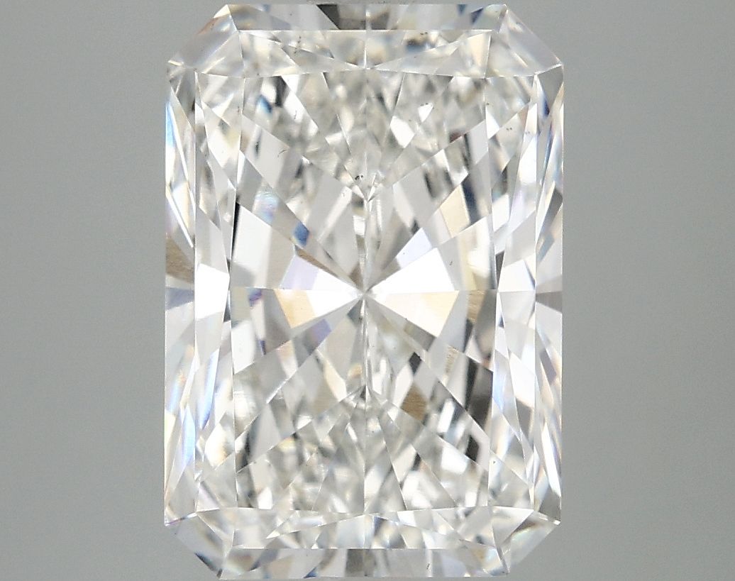 Lab-Grown Radiant Diamond - 4.94 Carats, F Color, VS2 Clarity - Certified by IGI - Report Number: LG697504333