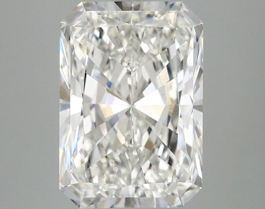 Lab-Grown Radiant Diamond - 4.94 Carats, F Color, VS2 Clarity - Certified by IGI - Report Number: LG697504333