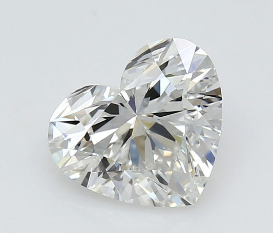 Lab-Grown Heart Diamond - 2.51 Carats, F Color, VVS2 Clarity - Certified by IGI - Report Number: LG685529198