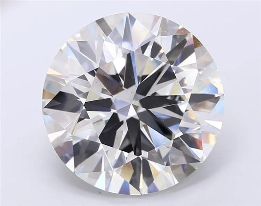 Diamant rond de 11,07 ct, cultivé en laboratoire (couleur F, pureté VS1, ID de taille, certifié IGI)