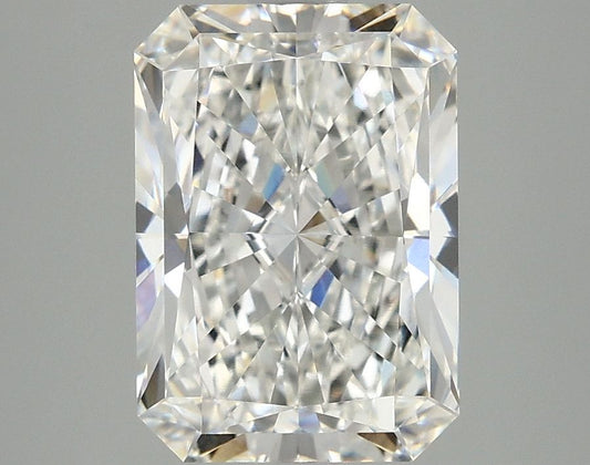 Lab-Grown Radiant Diamond - 2.96 Carats, F Color, VVS2 Clarity - Certified by IGI - Report Number: LG670474048