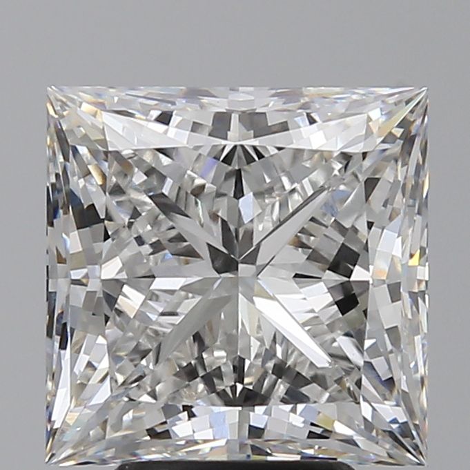 Lab-Grown Princess Diamond - 5.03 Carats, F Color, VS1 Clarity - Certified by IGI - Report Number: LG678533849