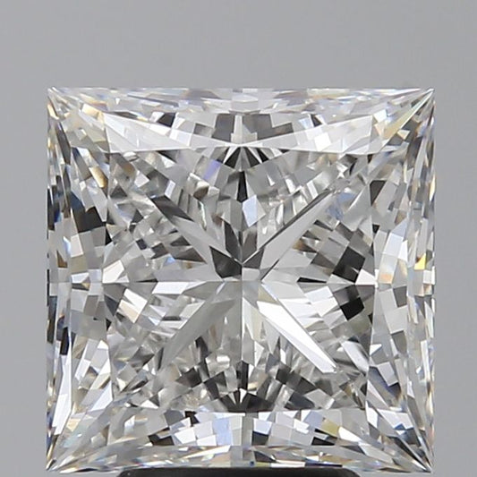 Lab-Grown Princess Diamond - 5.03 Carats, F Color, VS1 Clarity - Certified by IGI - Report Number: LG678533849