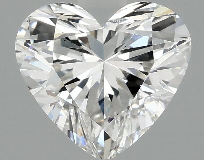 Lab-Grown Heart Diamond - 1.95 Carats, F Color, VS2 Clarity - Certified by IGI - Report Number: LG712523687