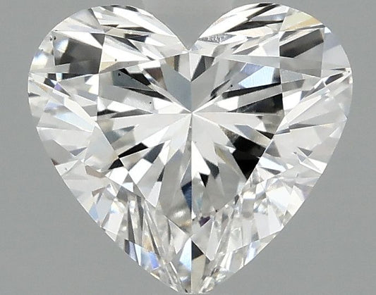 Lab-Grown Heart Diamond - 1.95 Carats, F Color, VS2 Clarity - Certified by IGI - Report Number: LG712523687