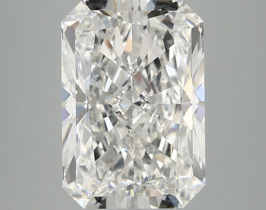 Lab-Grown Radiant Diamond - 4.87 Carats, F Color, VS2 Clarity - Certified by IGI - Report Number: LG689591659
