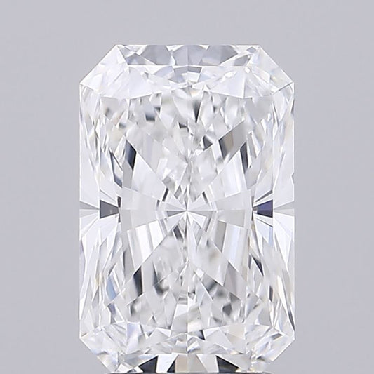 Lab-Grown Radiant Diamond - 2.51 Carats, E Color, VVS2 Clarity - Certified by IGI - Report Number: LG689507097