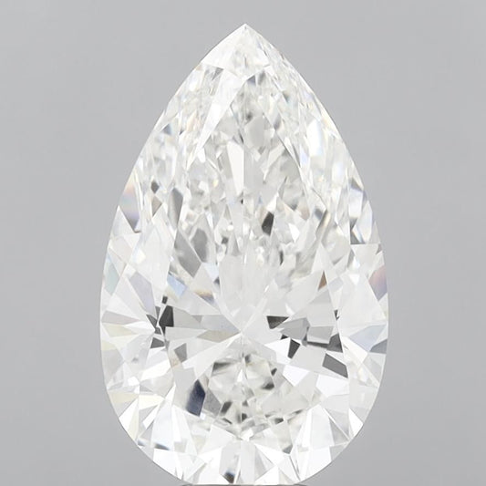 Lab-Grown Pear Diamond - 8.02 Carats, F Color, VS1 Clarity - Certified by IGI - Report Number: LG705511231