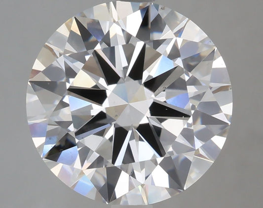 Lab-Grown Round Diamond - 4.02 Carats, F Color, VS2 Clarity - Certified by IGI - Report Number: LG660425725