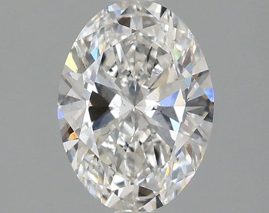Lab-Grown Oval Diamond - 1.46 Carats, E Color, VS2 Clarity - Certified by IGI - Report Number: LG644469393