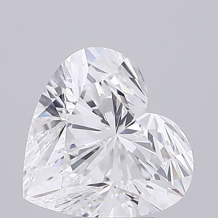 Lab-Grown Heart Diamond - 4.02 Carats, D Color, VS1 Clarity - Certified by IGI - Report Number: LG691568641