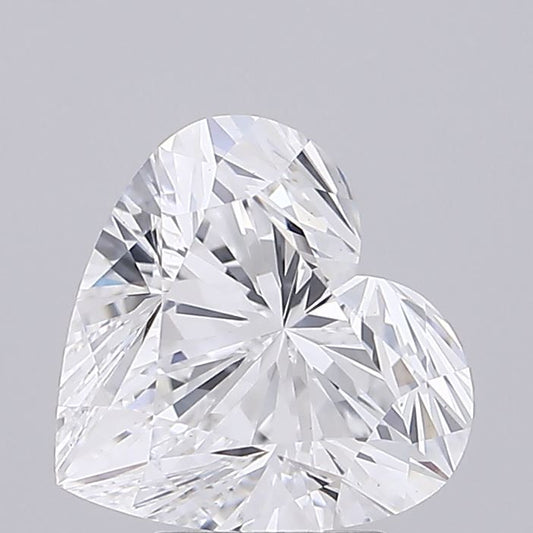 Lab-Grown Heart Diamond - 4.02 Carats, D Color, VS1 Clarity - Certified by IGI - Report Number: LG691568641