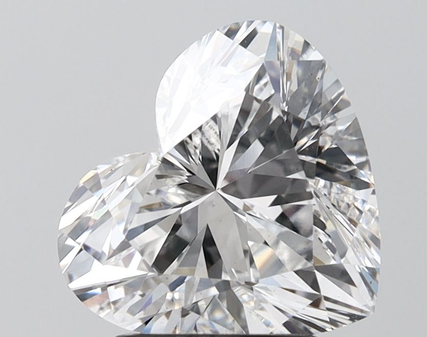 Lab-Grown Heart Diamond - 3.01 Carats, E Color, VS2 Clarity - Certified by IGI - Report Number: LG687523159