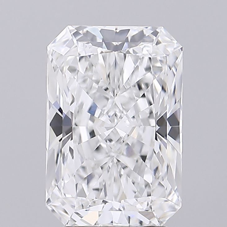 Lab-Grown Radiant Diamond - 3.51 Carats, D Color, VVS2 Clarity - Certified by IGI - Report Number: LG683579029