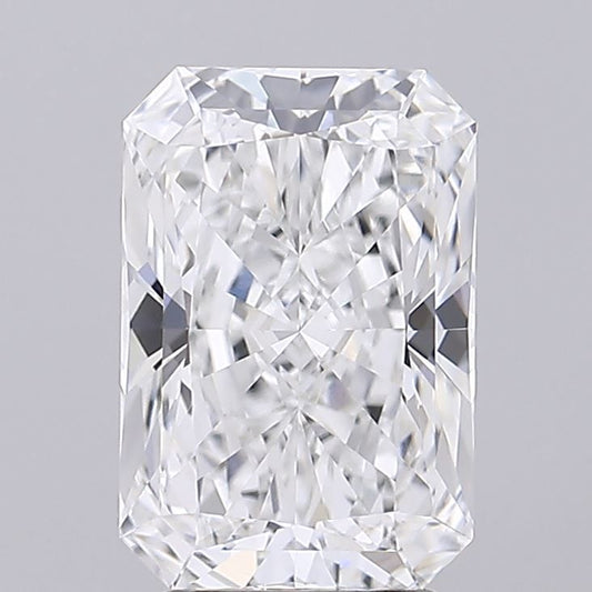 Lab-Grown Radiant Diamond - 3.51 Carats, D Color, VVS2 Clarity - Certified by IGI - Report Number: LG683579029