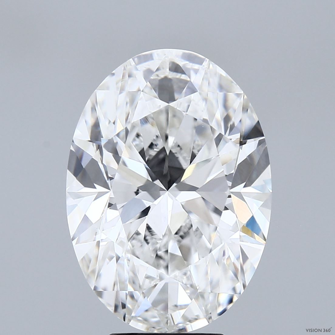 Lab-Grown Oval Diamond - 7.02 Carats, F Color, VS1 Clarity - Certified by IGI - Report Number: LG694589640