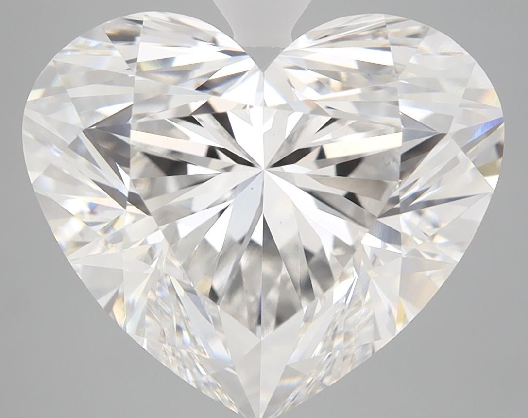 Lab-Grown Heart Diamond - 8.04 Carats, E Color, VS2 Clarity - Certified by GIA - Report Number: 2477946805