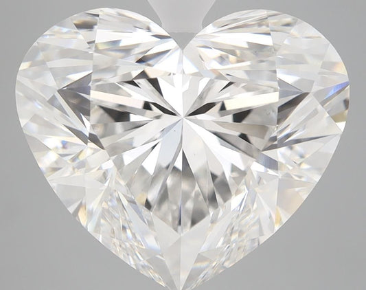 Lab-Grown Heart Diamond - 8.04 Carats, E Color, VS2 Clarity - Certified by GIA - Report Number: 2477946805