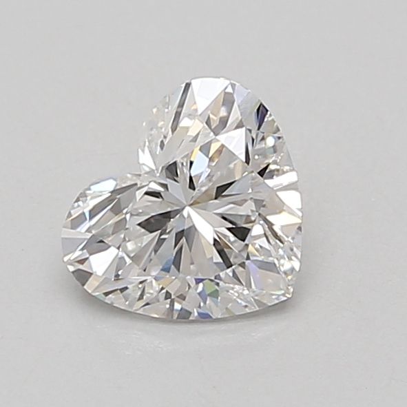Lab-Grown Heart Diamond - 0.95 Carats, D Color, VVS2 Clarity - Certified by IGI - Report Number: LG687599304