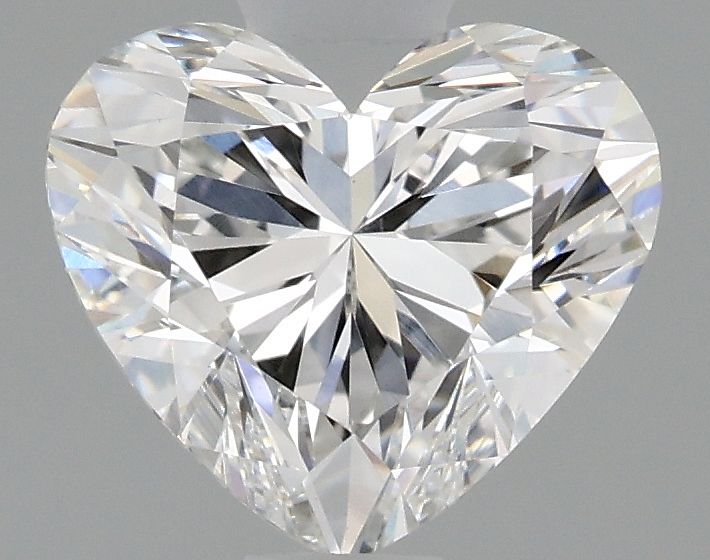 Lab-Grown Heart Diamond - 1.46 Carats, E Color, VVS2 Clarity - Certified by IGI - Report Number: LG656484446