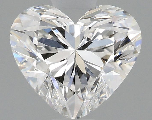 Lab-Grown Heart Diamond - 1.46 Carats, E Color, VVS2 Clarity - Certified by IGI - Report Number: LG656484446