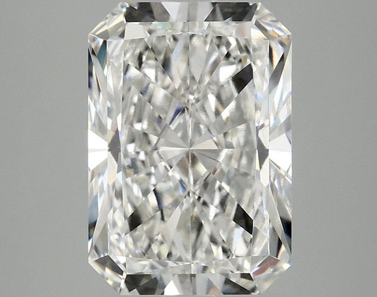 Lab-Grown Radiant Diamond - 4.1 Carats, F Color, VVS2 Clarity - Certified by IGI - Report Number: LG717509311