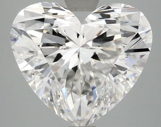 Lab-Grown Heart Diamond - 5.06 Carats, F Color, VS2 Clarity - Certified by IGI - Report Number: LG717509375