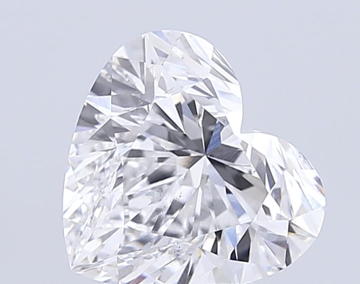 Lab-Grown Heart Diamond - 4.02 Carats, E Color, VS2 Clarity - Certified by IGI - Report Number: LG674512538