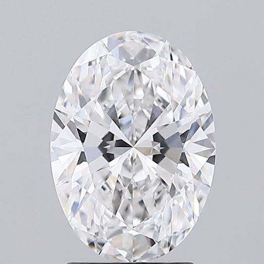 Lab-Grown Oval Diamond - 1.97 Carats, E Color, VS1 Clarity - Certified by IGI - Report Number: LG719546585