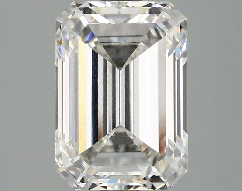 Lab-Grown Emerald Diamond - 2.96 Carats, F Color, VVS2 Clarity - Certified by IGI - Report Number: LG677512317