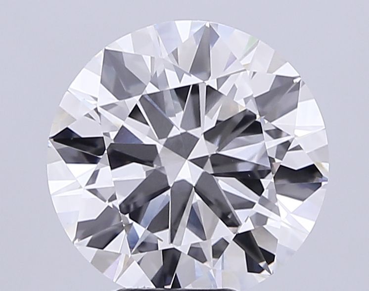 Lab-Grown Round Diamond - 7.02 Carats, E Color, VVS2 Clarity - Certified by IGI - Report Number: LG709538971