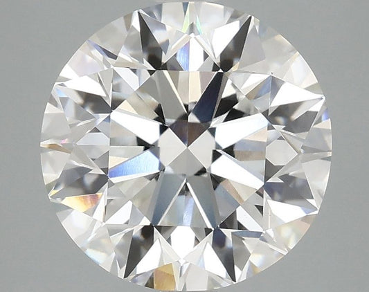 Lab-Grown Round Diamond - 4.0 Carats, E Color, VVS2 Clarity - Certified by IGI - Report Number: LG695525660