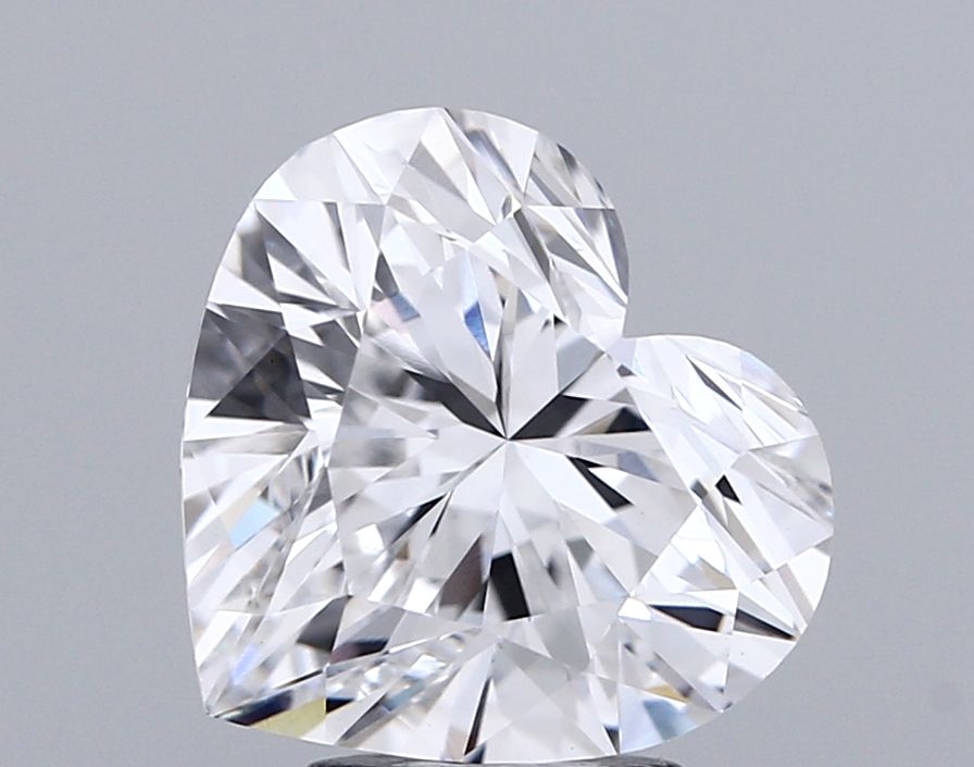 Lab-Grown Heart Diamond - 3.5 Carats, E Color, VS1 Clarity - Certified by IGI - Report Number: LG694529601