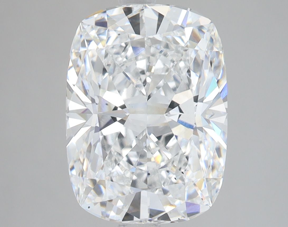 Lab-Grown Cushion Diamond - 4.09 Carats, E Color, VS2 Clarity - Certified by IGI - Report Number: LG689569943